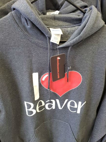 I Love Beaver Sweatshirt